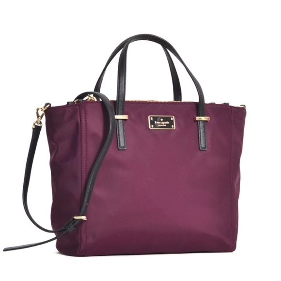 Kate Spade Alyse Wilson Road Deep Plum - Picture 1 of 5